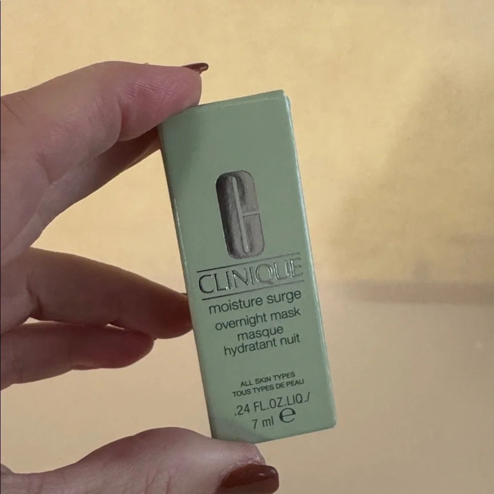 CLINIQUE Moisture Surge Overnight Mask Travel Sample Size 0.24oz NIB